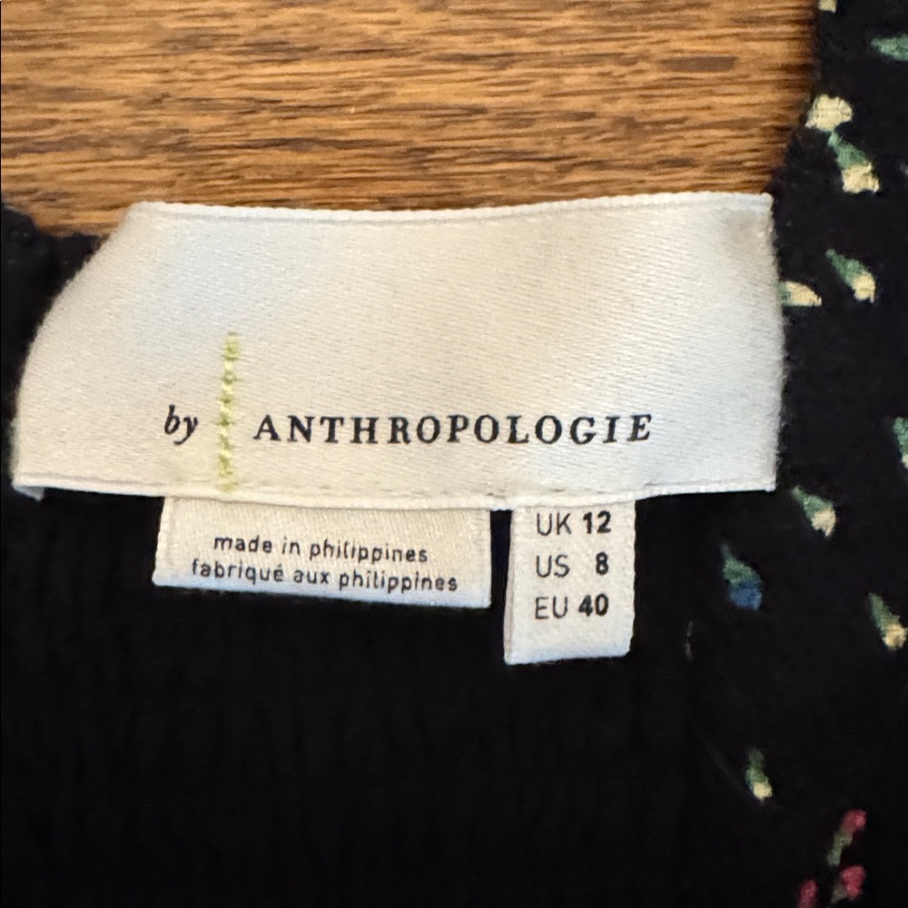 Anthropologie Scarletta Sweetheart Mini Dress Size 8 - Picture 4 of 5